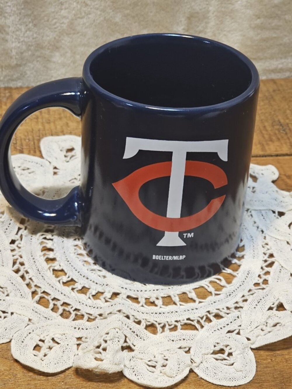 Minnesota Twins Coffee Blue Mug Cup  MLB Baseball Tea Cup Hot Ceramic